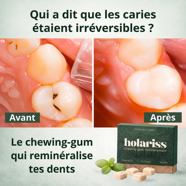 Des dents plus blanches et plus solides