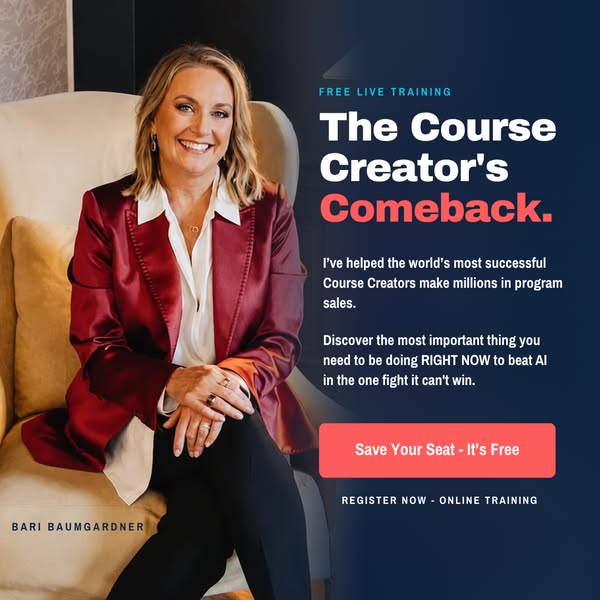 The Course Creator's Comeback