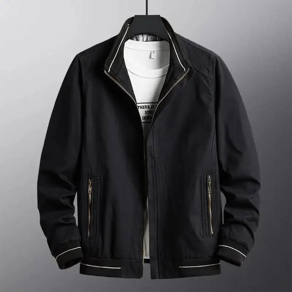 STAND COLLAR JACKET — 54% OFF!