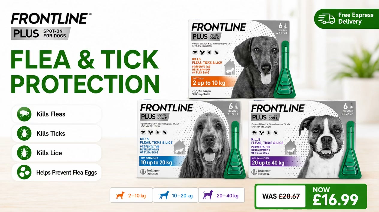 Now £16.99 + Free Express Delivery