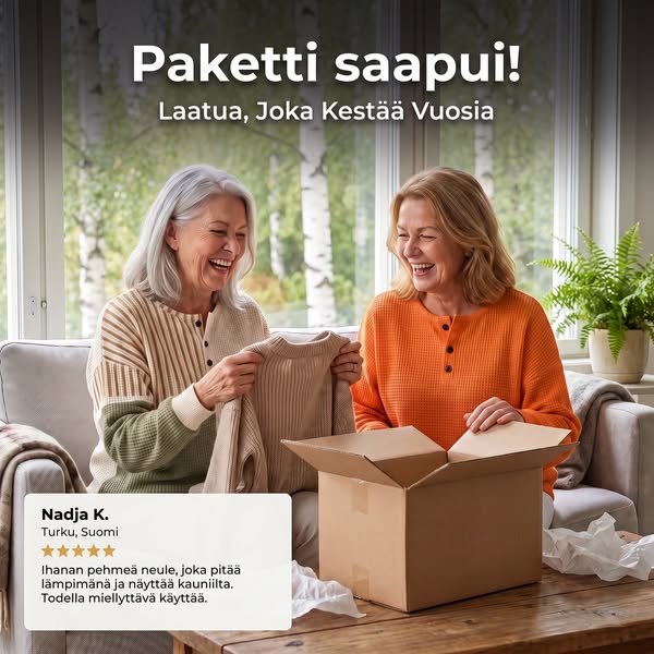 Pehmeät villapaidat jopa -70%