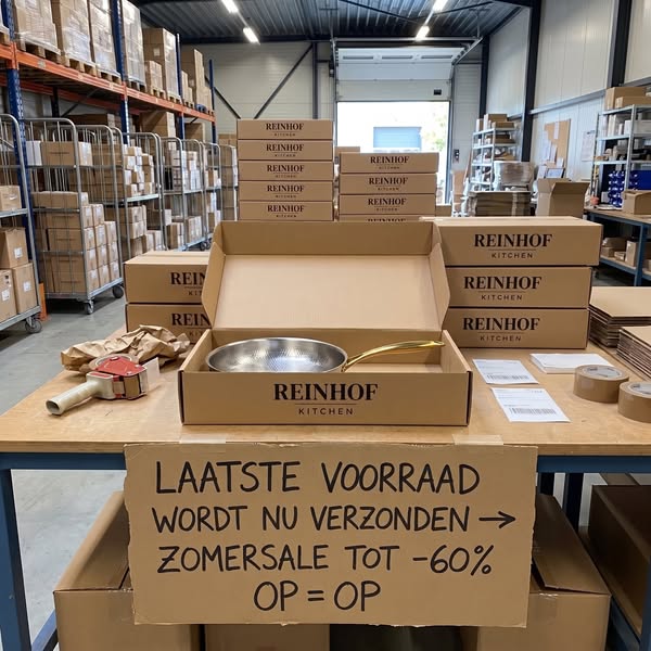 Laatste voorraad Zomersale