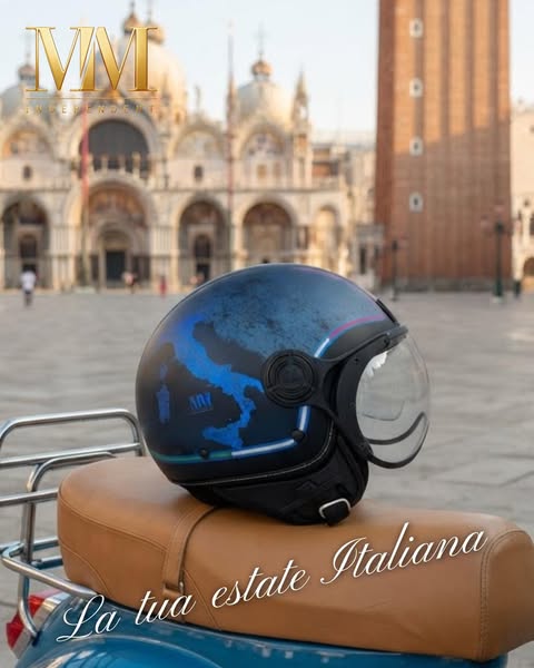 Casco Italia Nero Impulso di MM Independent