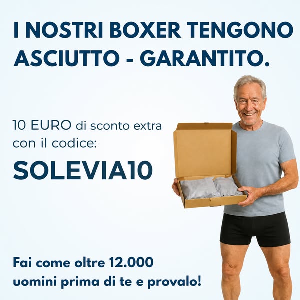 SOLEVIA10: 10 € di sconto da 2 paia