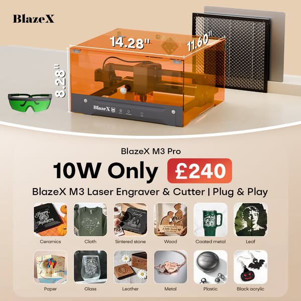 1-3 Days Delivery, UK Free Shipping, Use Code BX2026 Save More!