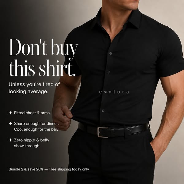 The shirt built for real men over 40.