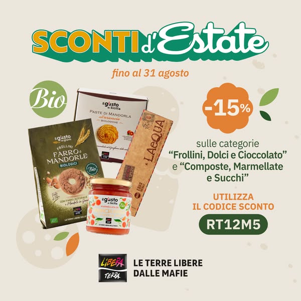 15% di sconto con codice RT12M5
