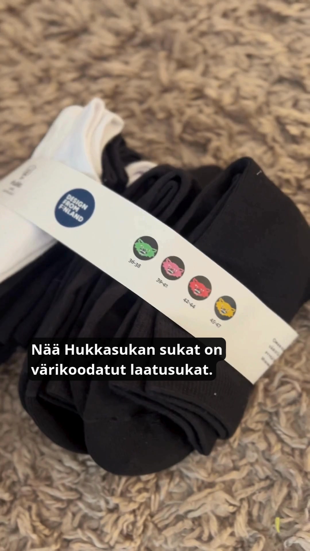 Bambu- ja puuvillasukat 4,6/5
