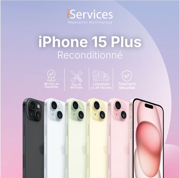 iPhone 15 Reconditionné