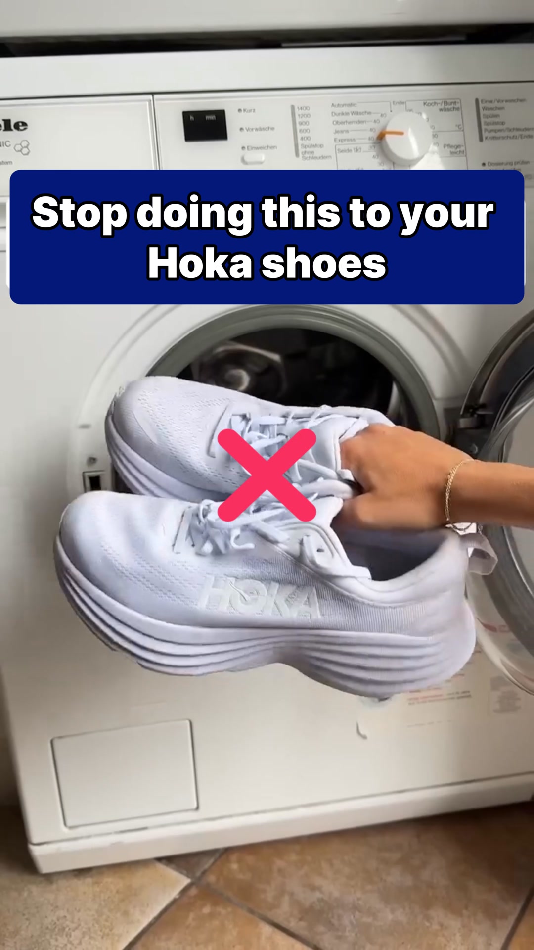 How I keep my Hoka trainers looking new