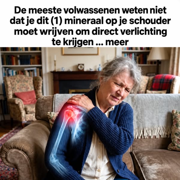 De beste mineraal tegen schouderpijn?