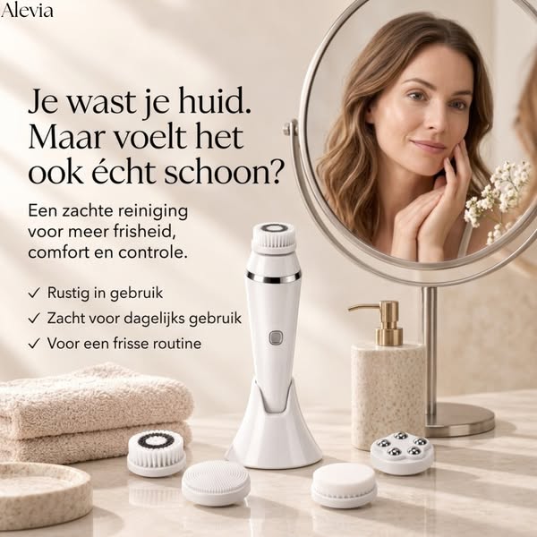 Zachte reiniging. Meer controle.