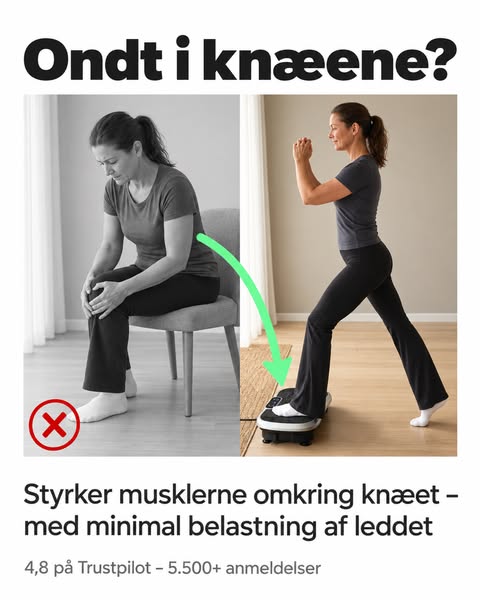 Pladen, der skåner dine led
