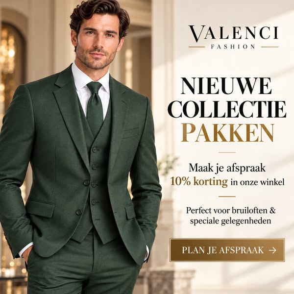 Nieuwe collectie pakken – Maak je afspraak