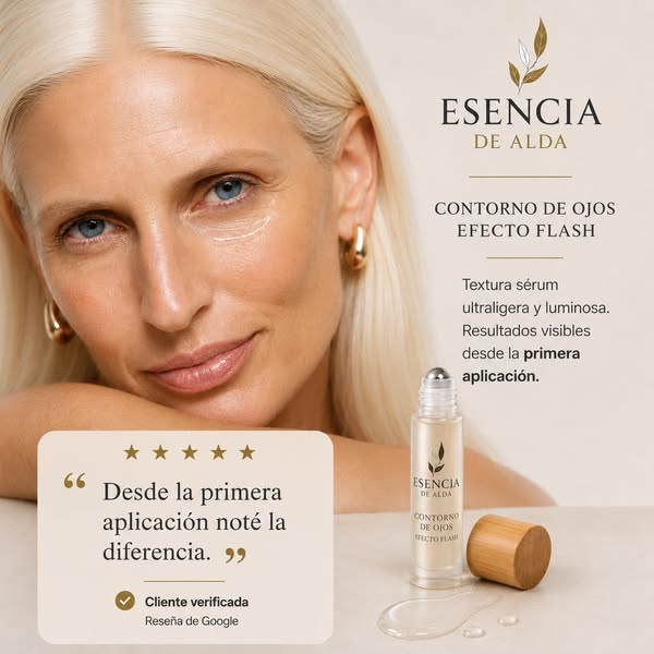 Contorno Ojos Efecto Flash | Bolsas y Ojeras | Esencia de Alda