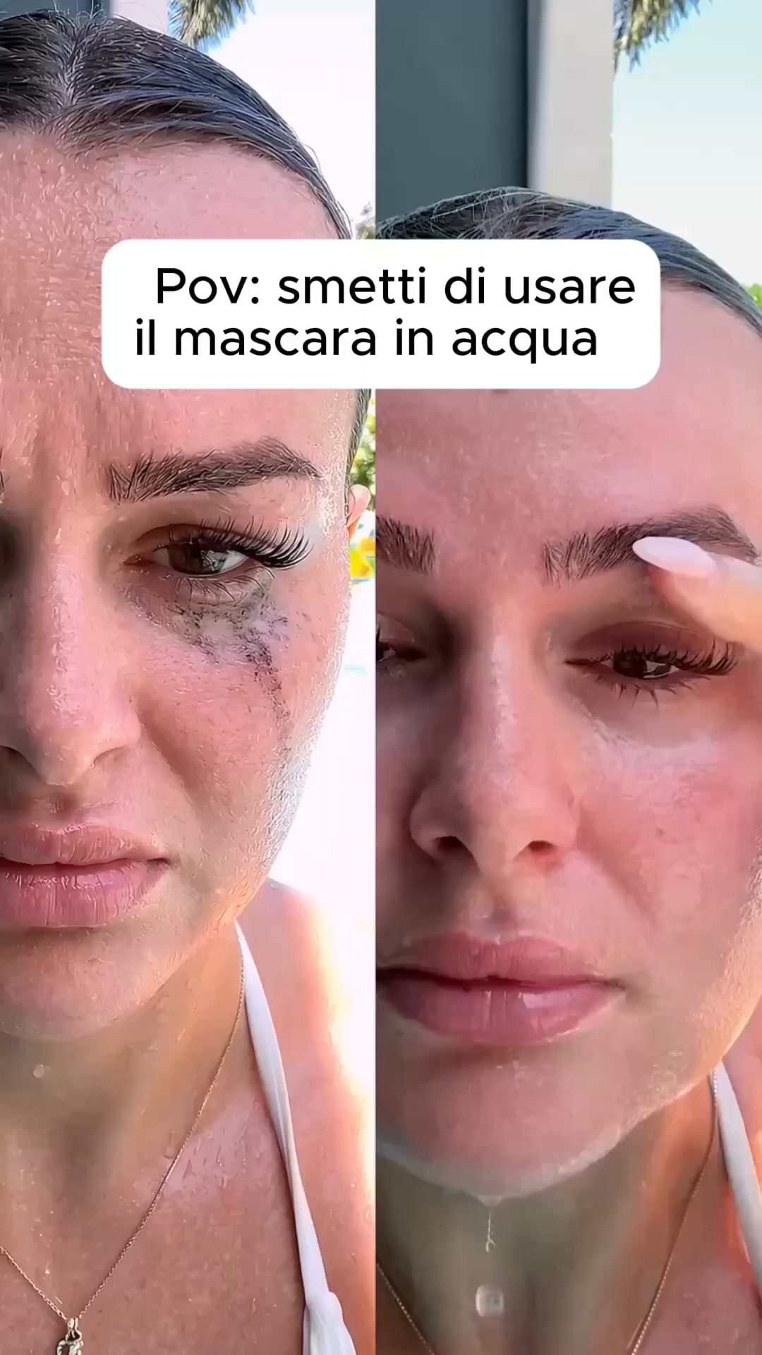 Ciglia waterproof senza colla