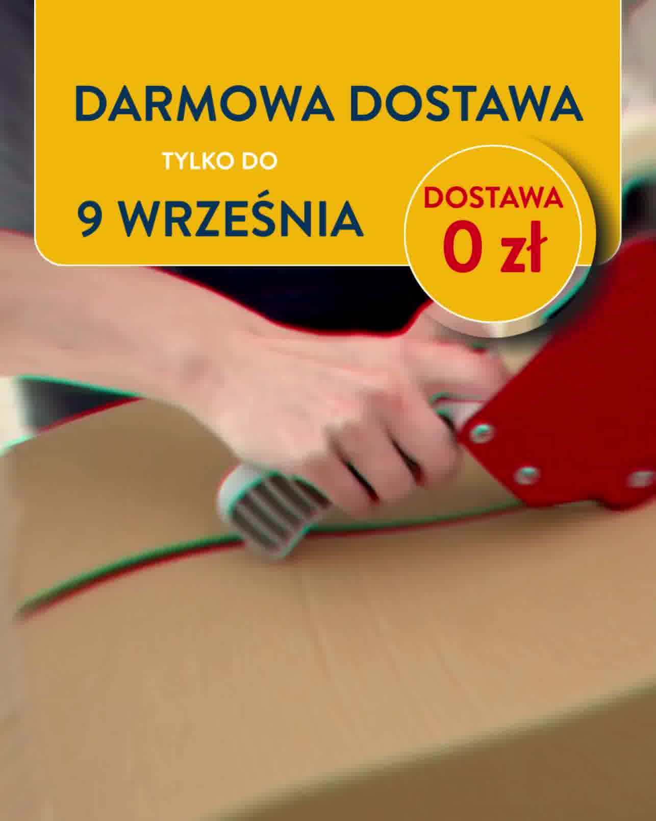 DARMOWA DOSTAWA - tylko do 9 września