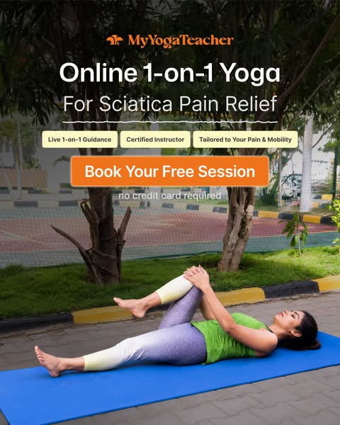 Try a Free 1-on-1 Sciatica Relief Yoga Session Today