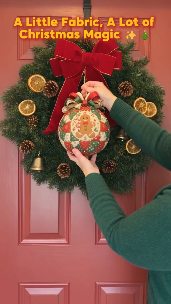 DIY Patchwork Christmas Ornament Kit | Make Your Own Holiday Keepsakes