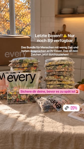 Schnell sein & profitieren!