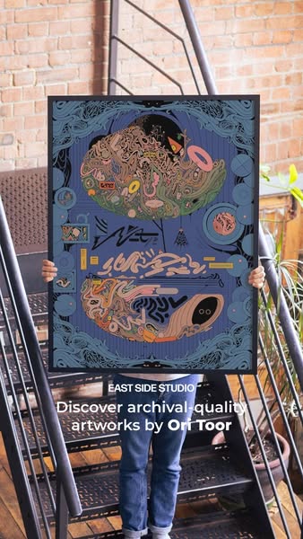 Discover archival-quality artworks by Ori Toor