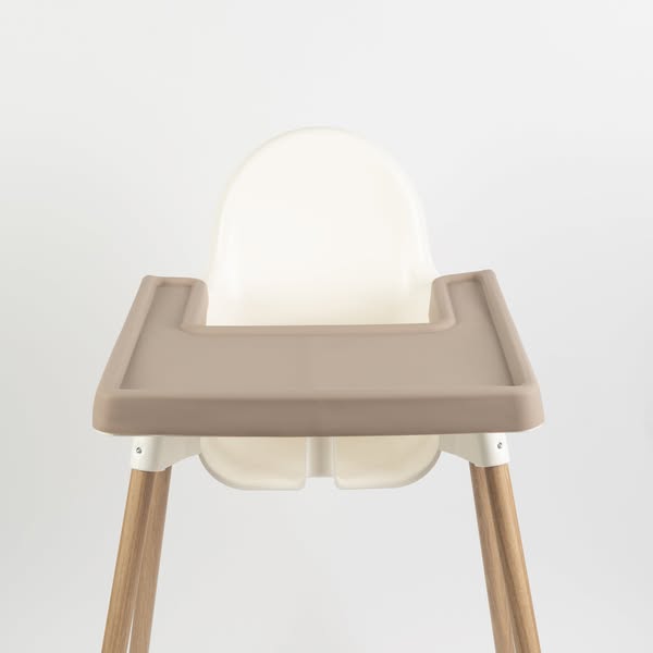 IKEA Antilop Highchair Tray Silicone Placemat - Taupe
