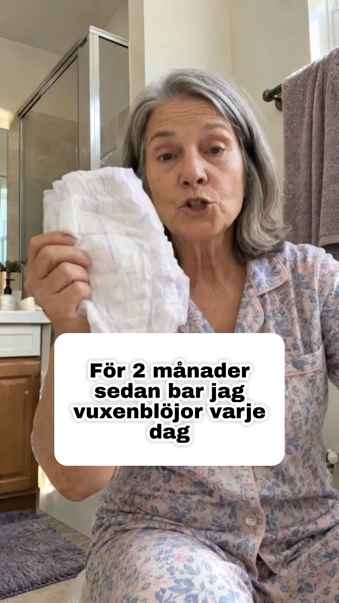Om du använder inkontinensskydd för en svag blåsa, läs detta