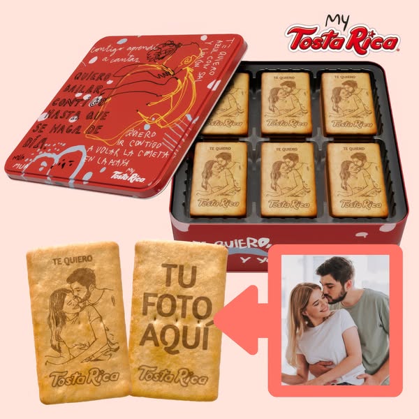 Galletas TostaRica Personalizadas: el regalo más original