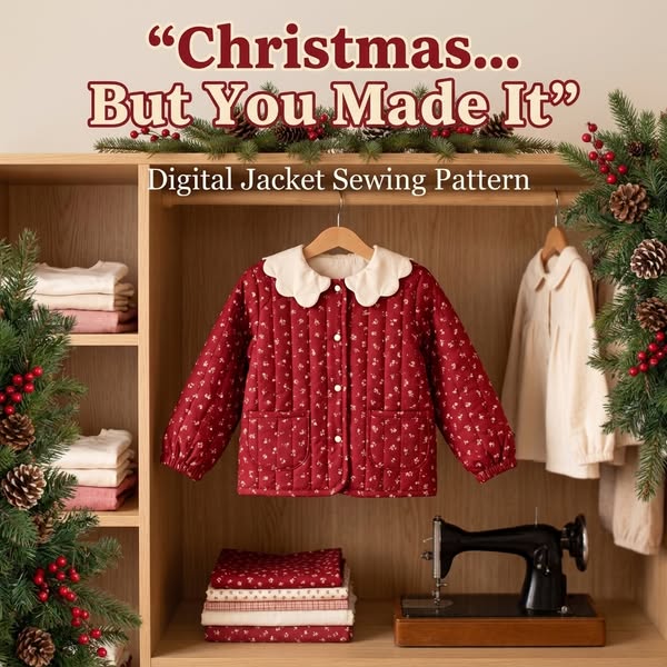 Sew Her a Scalloped Collar Jacket for Christmas