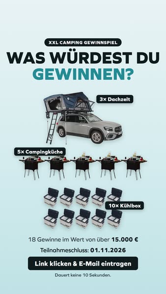 XXL Dachzelt Gewinnspiel!