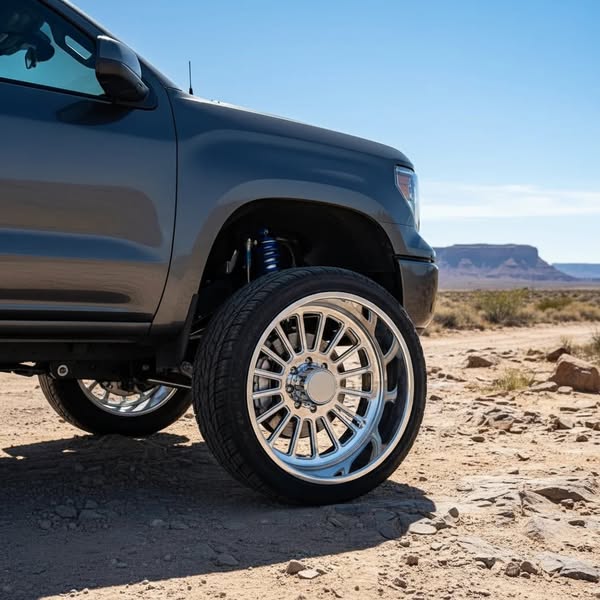 Forgex Speed 6x5.5 Wheels 8x170 6x139.7 New Lbty05 Forged Aluminium Alloy Deep Dish Truck Rims Polished Offroad for 6 Lug chevy