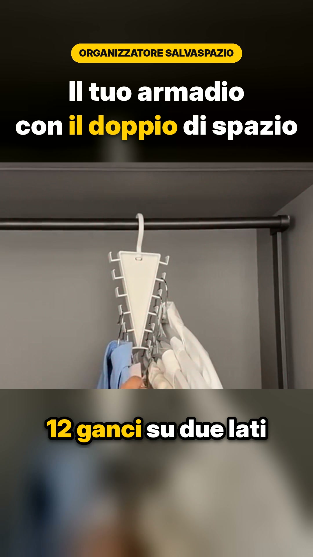 Raddoppia l'armadio senza comprarne un altro