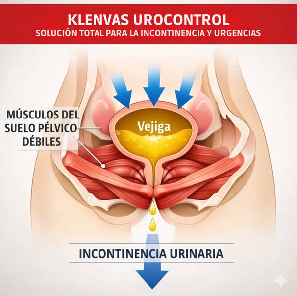 Reduce la incontinencia urinaria de forma natural.