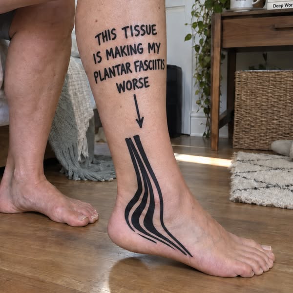 Release The Tissue Behind Your Plantar Fasciitis