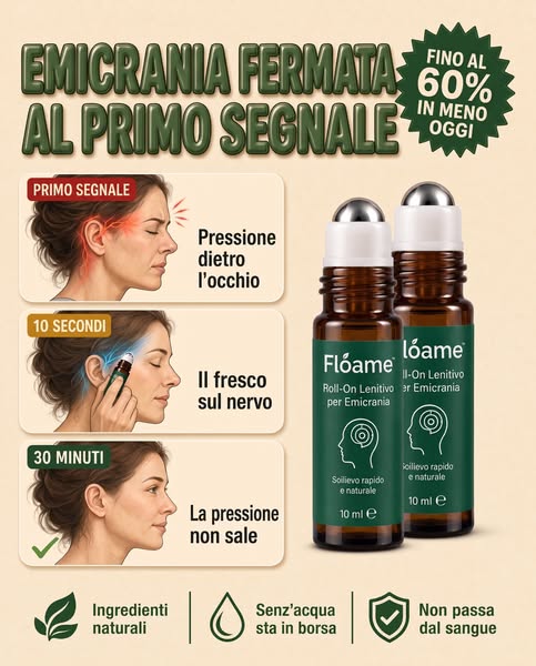 Emicrania fermata al primo segnale