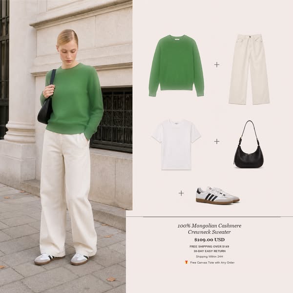 Quiet Luxury Starts with Cashmere.