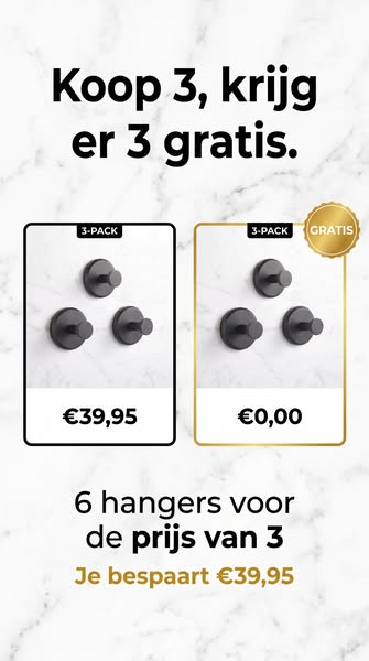 Tot 40% op de volledige collectie. Op = op.