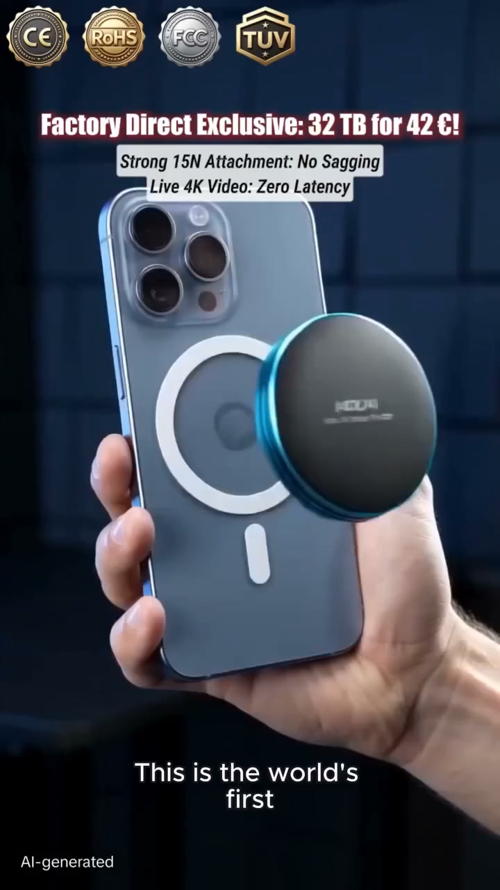C Magnetic Anti-Lost Portable SSD