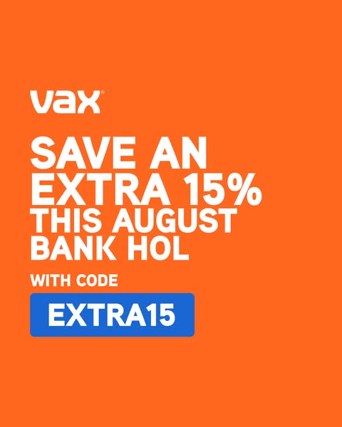 SAVE 15% with code EXTRA15