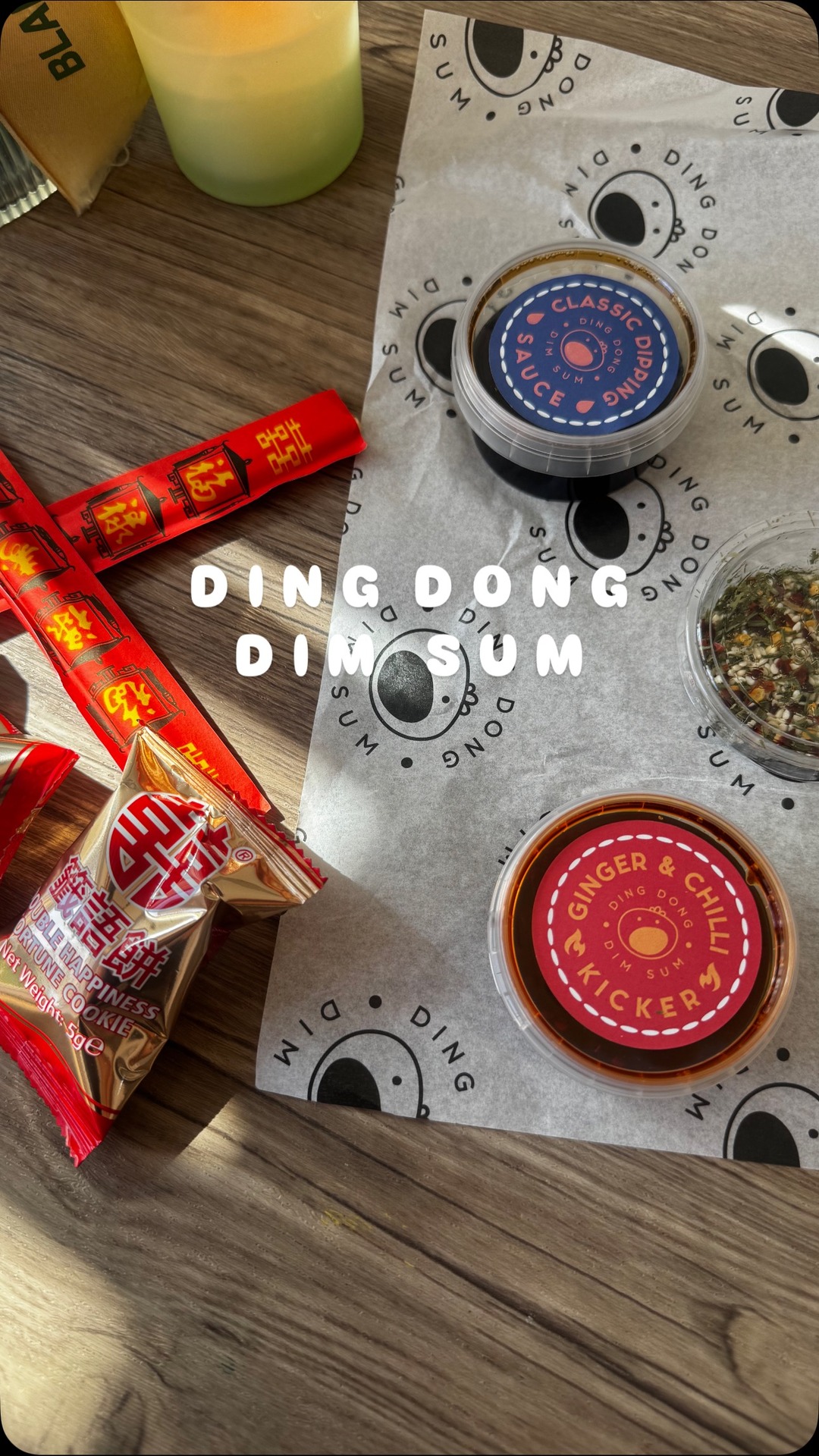 Anúncio de Ding Dong Dim Sum