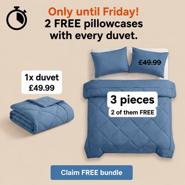 Never change your bed linen again