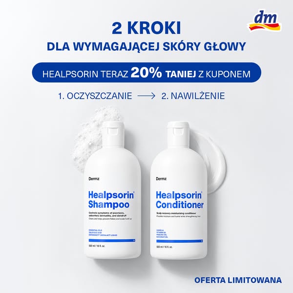 2 kroki dla wymagającej skóry głowy - 20% taniej z kuponem w dm >>
