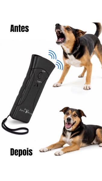 Solução inofensiva e eficaz para ensinar o seu cão a ladrar menos