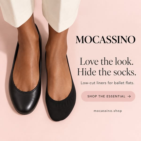 Invisible in Ballet Flats. For Real.