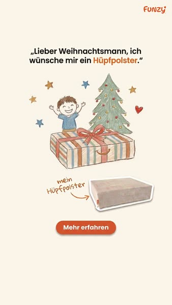 Hüpfen, wo Platz ist: im Kinderzimmer
