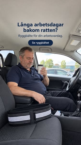 Långa stunder bakom ratten?