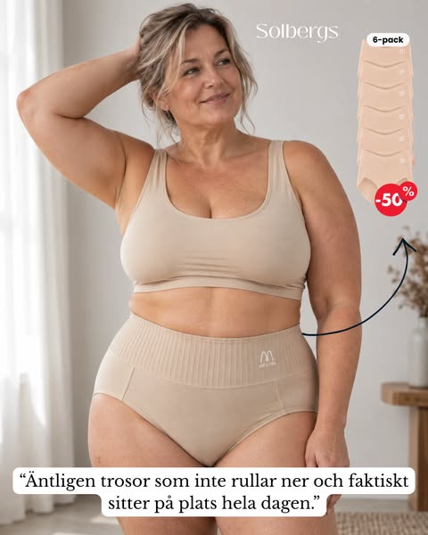 Det bästa underkläderna jag någonsin har köpt. - Ingrid K.