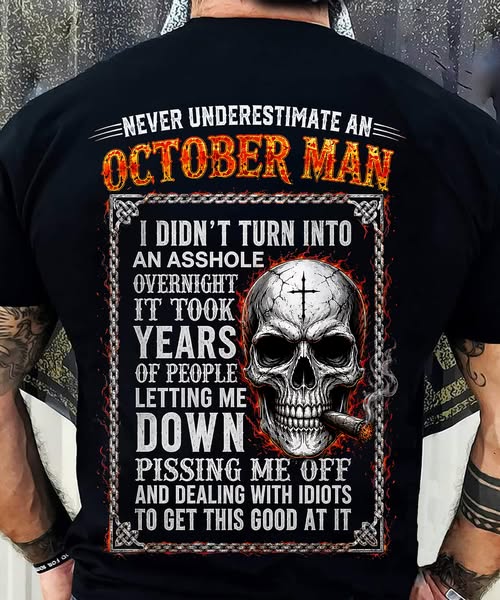 OCTOBER - GRUMPY MAN - PERFECT GIFT FOR YOURSELF - (SKU2606-383-10)