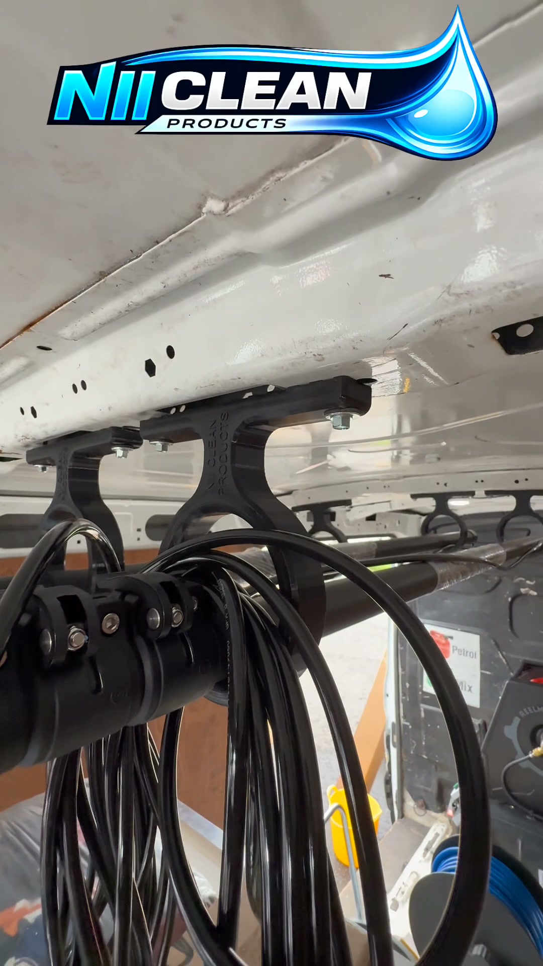 The NII Pole Hooks The simple and efficient solution to keeping your equipment safe! Reduces mess Keeps Poles safe from damage Re