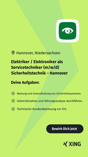 Nur wenige Klicks zum neuen Job